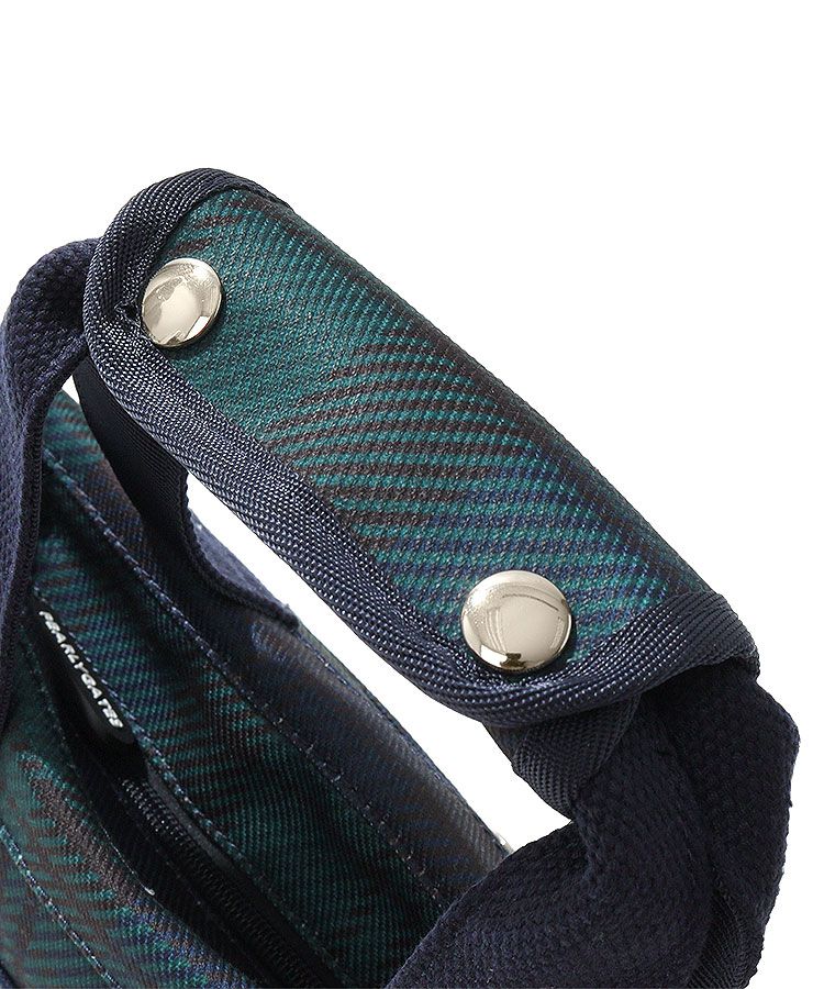 パーリーゲイツ PG ブラックウォッチ柄2WAYカートバッグ レディース