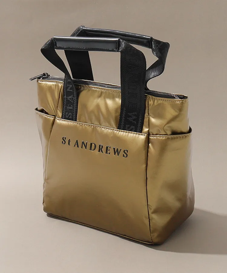 セントアンドリュース SA エナメル厚底スパイクレスシューズ