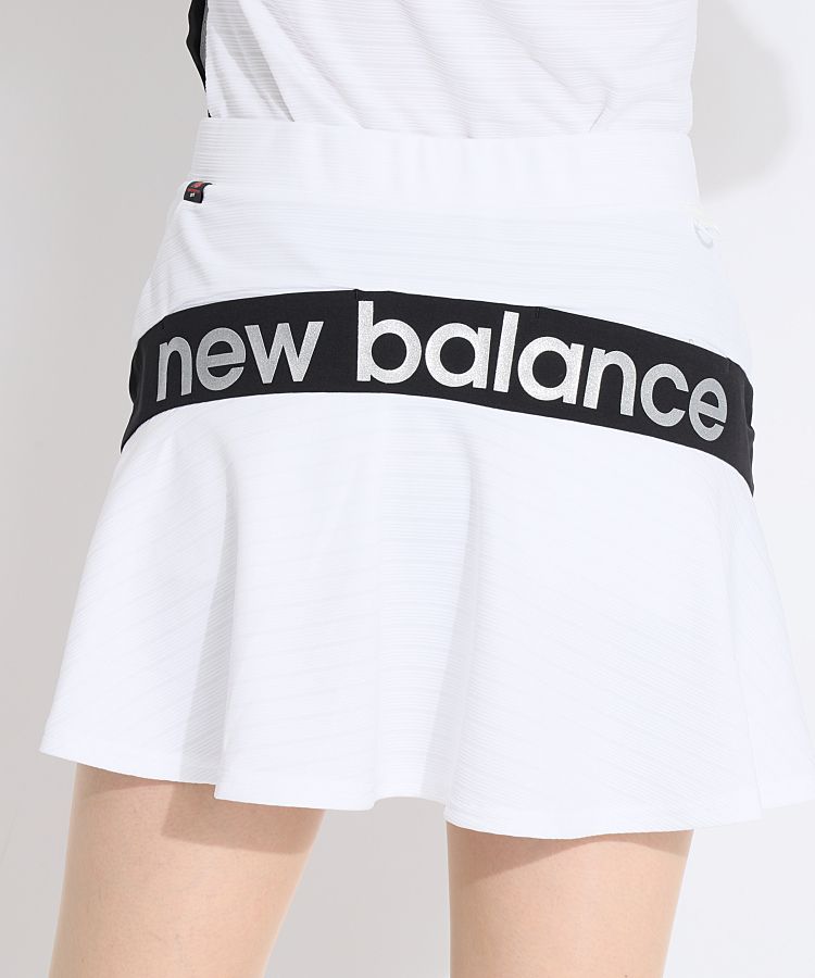 ◆新品◆New Balance ニューバランス レディース ゴルフスカート ニューバランスゴルフ NB 一体型ぺチパンツ付き裾ロゴスカート
