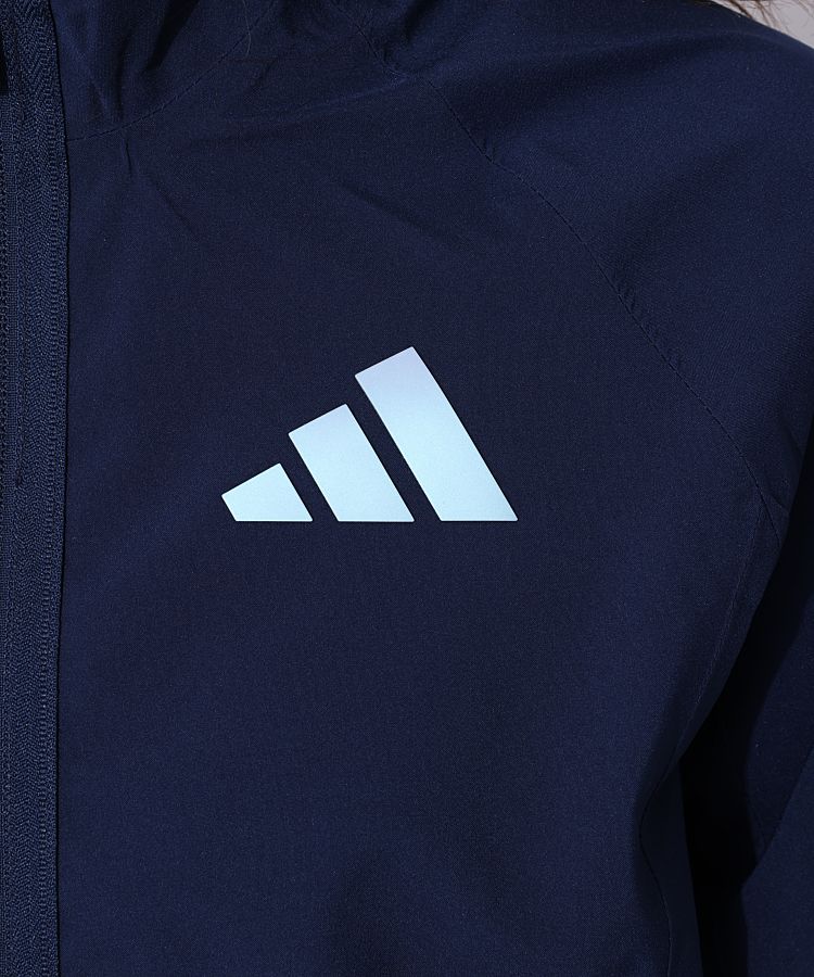 アディダス ゴルフ レディースレインセットアップ スリーストライプ ゴルフウェア アディダスゴルフ AG 【透湿防水】収納袋付きスリーストライプレイン