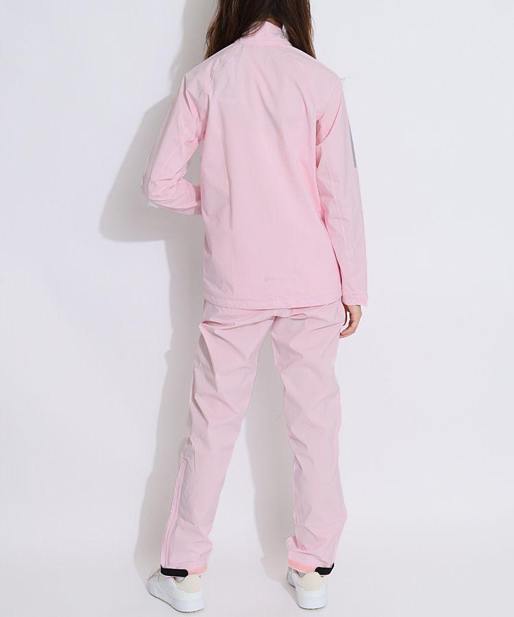 アディダスゴルフ AG 【透湿防水】収納袋付きスリーストライプレイン