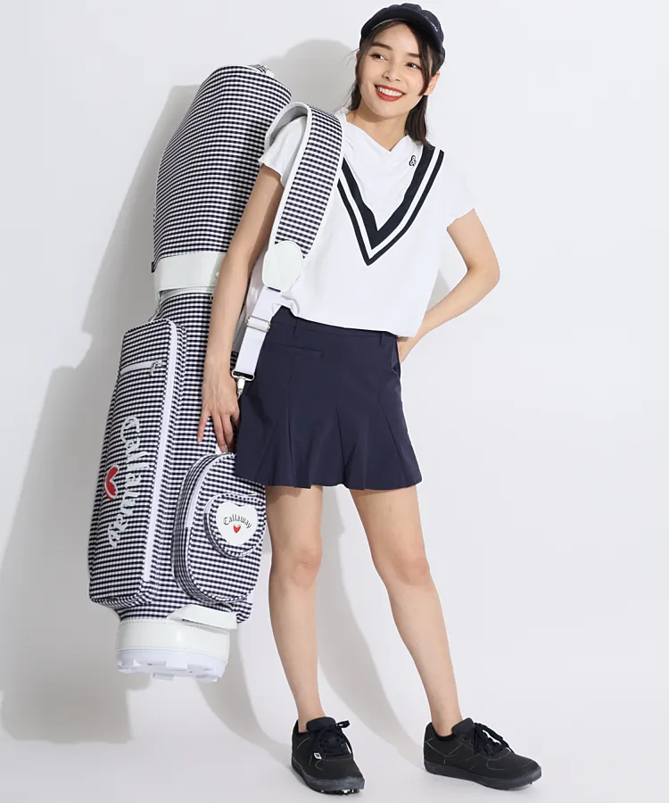 キャロウェイ CG LoveCallawayギンガムチェック柄キャディバッグ