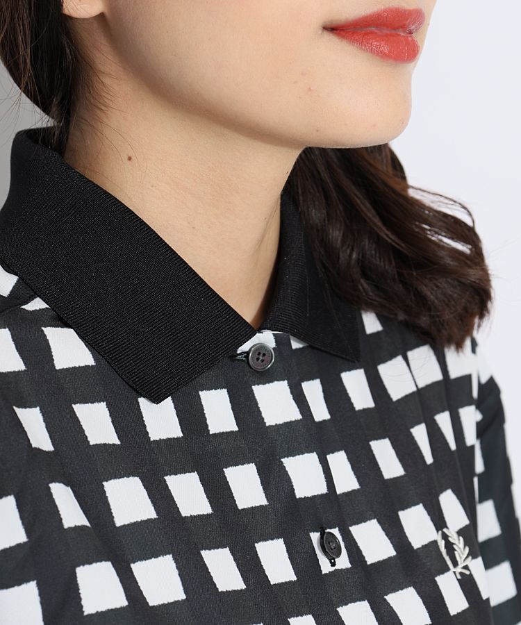 E2272【ゴルフ女子】フレッドペリー　チェック柄シャツ Check Oxford Shirt(10 K22：OXBLOOD): | FRED PERRY JAPAN