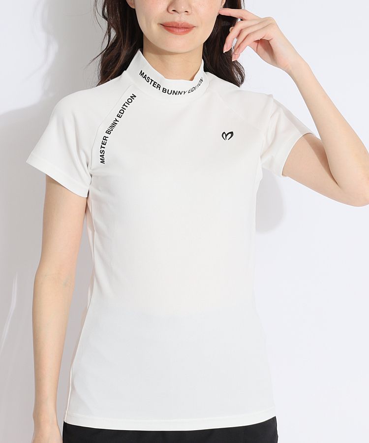 【完売品】新品・タグ付き マスターバニー 半袖モックネックカットソー マスターバニー MB ネックロゴ半袖モックネックカットソー