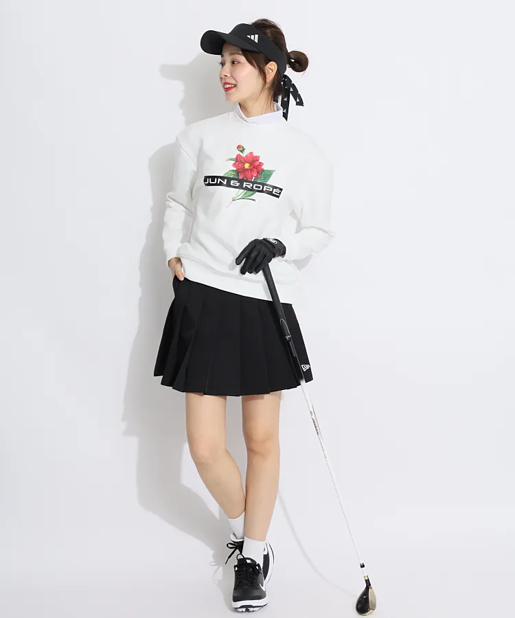 美品✨ニューエラ　グリーン プリーツスカートキュロット 　サイドジッパー 美品✨ニューエラ グリーン プリーツスカートキュロット サイド