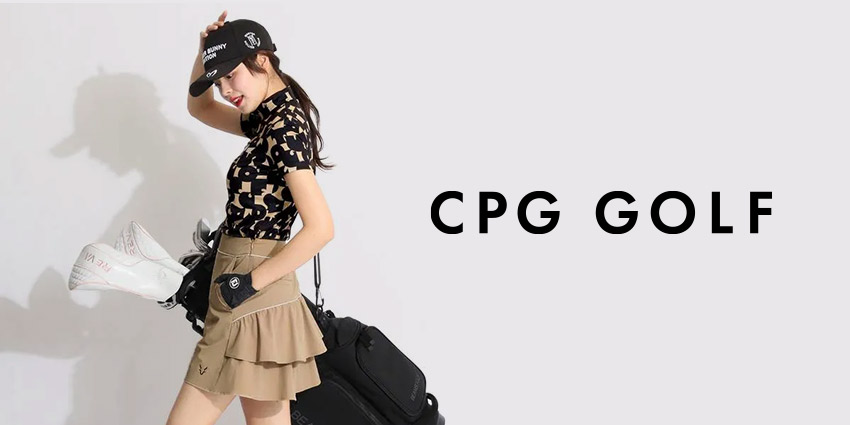 CPG GOLF シーピージーゴルフ ロングパーカー ベルト付き ブラック CPG