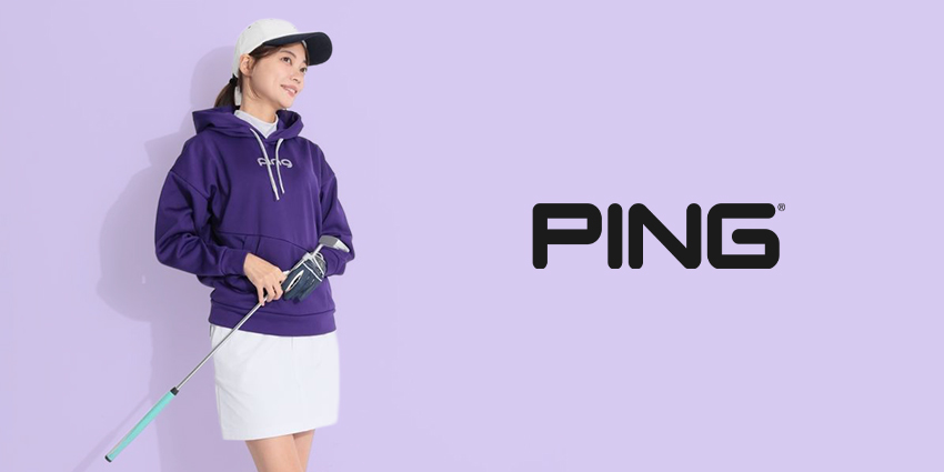 ピン(PING)人気のゴルフアイテム ｜ レディースゴルフウェア通販