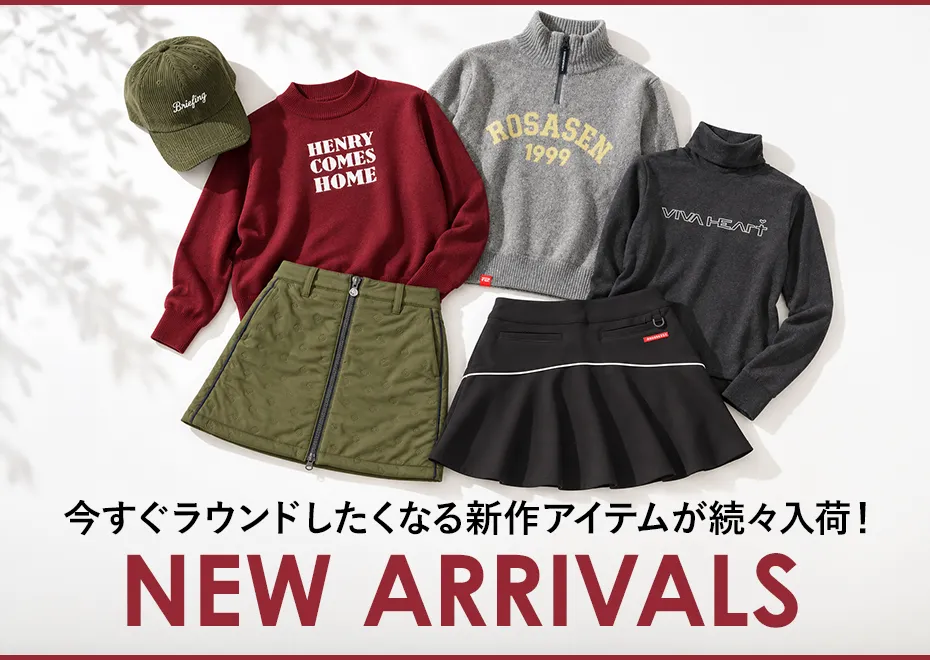 新作 NEW ARRIVALS